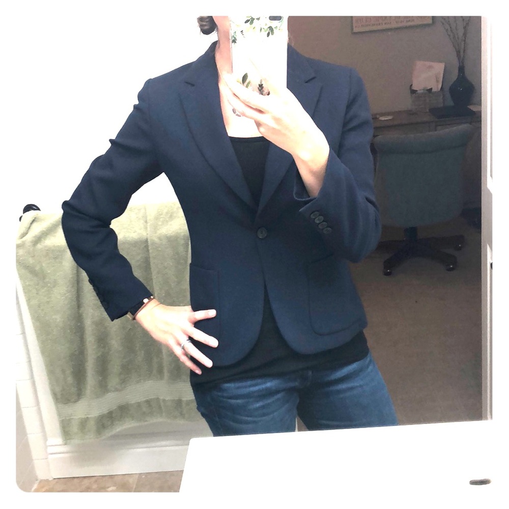 Navy J.Crew Blazer